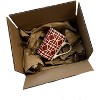 supplyhut 100 6x6x4 Cardboard Paper Boxes Mailing Packing Shipping Box Corrugated Carton - 3 of 4