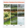 VEVOR Steel Landscape Edging, 5 Packs 39 x 5 in Rust-Resistant Metal Landscape Edging, Bendable Garden Edging Border, Heavy Duty Lawn Edging, Gray - 4 of 4