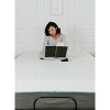 NicBex 14 Inch Memory Foam Mattress for a Cool Sleep,Fiberglass Free,Plush Feel Mattresses,White+Gray - 4 of 4