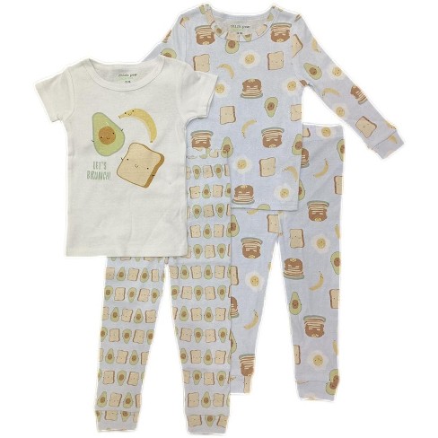 Chick Pea Baby Boy Toddler And Infant Pajama Long And Short Sleeve