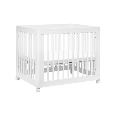 Yuzu White Pine 8-in-1 Convertible Crib with Conversion Kits