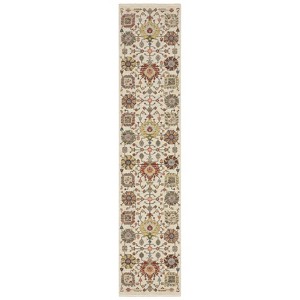 Oriental Weavers Lucca 8111W Ivory/ Multi Indoor Area Rug - 2'6" x 12' - 1 of 4