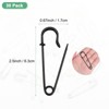 Unique Bargains Sewing Upholstery Spring Lock Blanket Bulk Large Safety Pins 30 Pcs - 3 of 4