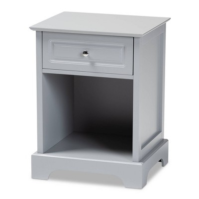 target gray nightstand