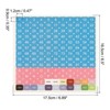 Unique Bargains Paper Diamond Painted Number Stickers 6.5 x 6.89 Inch 1 Set - 2 of 4