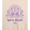 Women's - Polly Pocket - 90S Doll Polly Pocket Lightweight French Terry Slouchy - 2 of 4