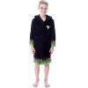 Monster Jam Toy Trucks Boys' Graphic Fleece Plush Hooded Robe Bathrobe 8  Black : Target