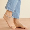 Ross-Simons 4.70 ct. t.w. CZ Anklet in Sterling Silver Size 9 - 2 of 4