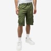 X RAY Men's Belted 12.5" Inseam Knee Length Cargo Shorts ,Camo Shorts(plus size shorts in available) - 3 of 4