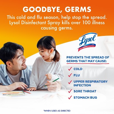 Lysol Brand New Day Mango & Hibiscus Disinfectant Spray - 19oz