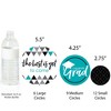 Big Dot of Happiness 2025 Teal Graduation Party Giant Circle Confetti - Party Decorations - Large Confetti 27 Count - 3 of 4