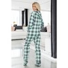 ADR Women's Plush Fleece One Piece Hooded Footed Zipper Pajamas, Soft Adult Jumpsuit PJs with Hood - 4 of 4