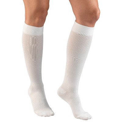 Truform Compression Socks, 15-20 mmHg, Women's Dress Socks, Knee High Over Calf Length
