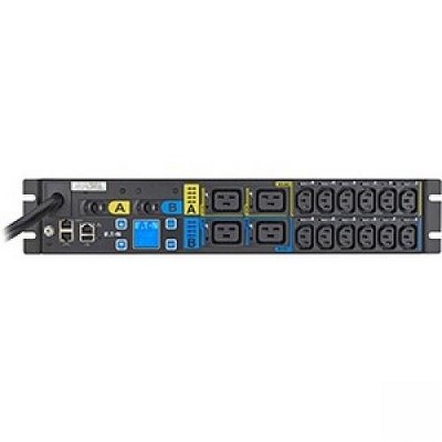 Eaton ePDU Managed 16-Outlet PDU - Managed - NEMA L6-30P - 12 x IEC 60320 C13, 4 x IEC 60320 C19 - 230 V AC - 5760 W - Network (RJ-45) - 2U