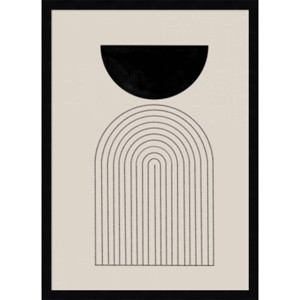 18" x 25" Bab No 1 by The Miuus Studio: Modern Giclee Print, Vertical Lithograph - Amanti Art - 1 of 4