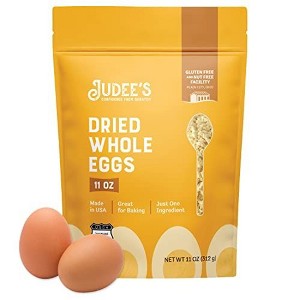 Judees Dried Whole Egg Powder - 11 oz - Baking Supplies - Delicious and 100% Gluten-Free - Dehydrated Eggs Powder for Breakfast - 1 of 4