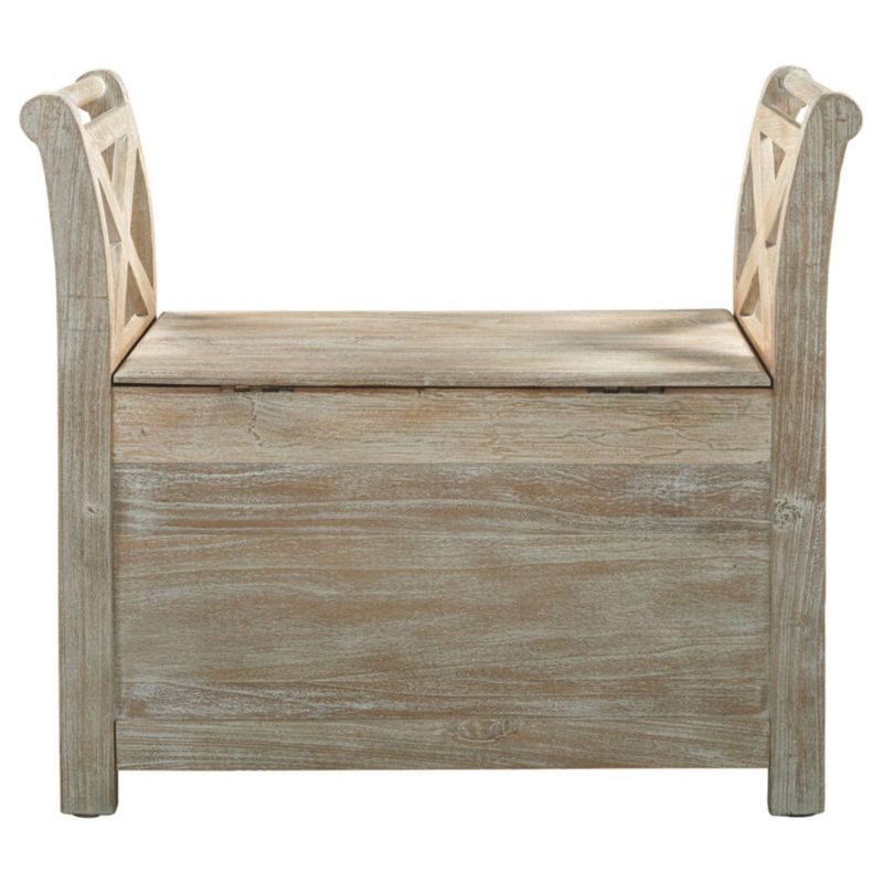Fossil Ridge Accent Bench Whitewash - Signature Design by Ashley, 3 of 7