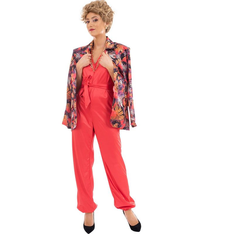 Toynk Golden Girls Blanche Women's Costume | Officially Licensed | Adult Size, 3 of 8
