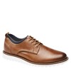 Johnston & Murphy Men's Leather Duncan Plain Toe Dress Casual Lace-up Shoe, Tan, Size 11.5 - 4 of 4