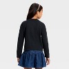 Girls' Long Sleeve Relaxed Fit Graphic T-Shirt - Cat & Jack™ - 3 of 4