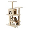 Two by Two Portland - Beige Scratching Post Cat Furniture - 50.8 in. Tall - 3 of 4