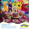 Treasures Gifted Teletubbies Dessert Plates 7in - Disposable Paper Plates - Teletubbies Birthday Party Supplies - 4 of 4