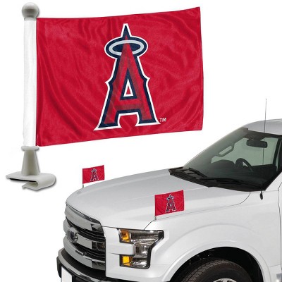 MLB Los Angeles Angels Ambassador Car Flags - 2pk
