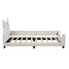 UPHA 80 x 40 in. Children's Single Bed with Ear Cartoon Headboard - 2 of 4