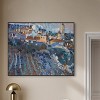 Art Remedy Joaquim Mir - Terraced Village Impresionism Landscape Wall Art Framed - 2 of 4
