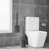 REGALWOVEN Stainless Steel Wall Mounted Bathroom Essentials Small Scrubber 360 Degree Toilet Brush with Holder - 4 of 4