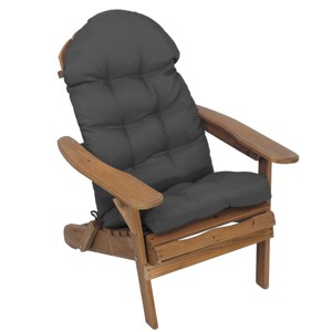 YEERSWAG 43" x 20" Tufted Adirondack Cushion Seat Pads Rocking Chair Cushion With Ties - 1 of 4