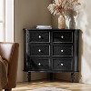 Roland 30 H 2-Door Corner Cabinet with Spindle Legs|ARTFUL LIVING DESIGNS - 2 of 4
