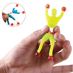 House of Marbles Sticky Man Wall Crawler – Fun Climbing Toy, Blue or Gold, Ages 3 and Up - 1 of 2