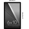 Americanflat 6x10 Picture Frame with Shatter-Resistant Glass - Streamline Collection - Thin Border Picture Frame for Tabletop and Wall Display - Black - 2 of 4