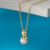 Pure Collection by Ross-Simons 4mm Cultured Pearl Pendant Necklace in 14kt Yellow Gold - 3 of 4