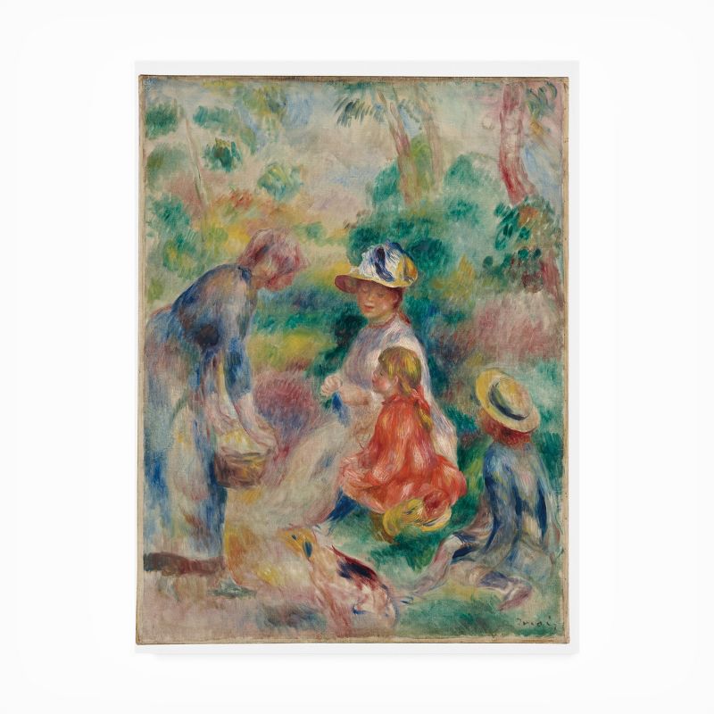 Pierre Auguste Renoir The apple seller, 1890 Outdoor Canvas Art, 3 of 8