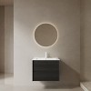 Dexmalle Corolla Oak Finish Wall-Mounted Floating Plywood Bathroom Storage Cabinet with Sink - 2 of 4