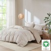 NicBex 3 Pcs Cotton Comforter Set Bedding Set, Soft Duvet Cover Set Bedding Comforter Sets, Machine Washable - 3 of 4