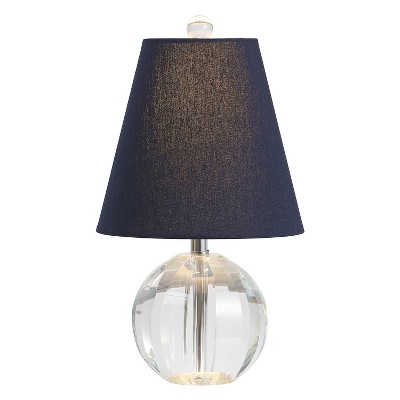JONATHAN Y Goddard Crystal Ball/Metal LED Table Lamp