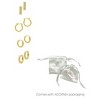 Adornia 14k Gold Plated Set of 4 Earrings - 3 of 4