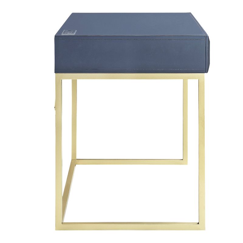 Mendella Writing Desk with USB Ports & Outlets - HOMES: Inside + Out, 5 of 9