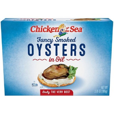 Chicken of the Sea Fancy Smoked Oysters - 3.75oz