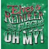 Xmas Elves Reindeer Sleighs Oh My Hoodie Sweatshirt Women Men Brisco Brands - 2 of 4