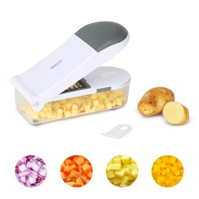 Commercial Chef Multi Cutter & Grater - 4-in-1 Multi-use Slicer Dicer And  Chopper With Interchangeable Blades, Food Use For Fruits, Nuts & Vegetables  : Target