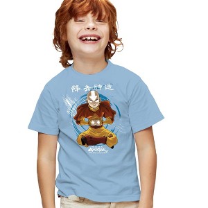 Boys' Short Sleeve Avatar the Last Airbender Power Of Air T-Shirt - 1 of 4