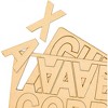 Bright Creations 83-Piece Unfinished Wood Decorative Alphabet Letters Sign 3-Inch for Home Wall Decor - 3 of 4