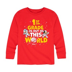 Boys' - Disney - 1st Grade Out Of This World Long Sleeve Graphic T-Shirt - 1 of 4