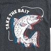 Men's - Instant Message - Take The Bait Fish Short Sleeve Graphic T-Shirt - 2 of 4
