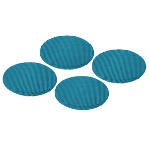 Unique Bargains Non-slip Round Bar Stool Seat Cushions Slipcovers 11"-16" 4 Pcs - 1 of 4