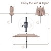 Ainfox 13ft Market Umbrella With 36 Led Lights - 2 of 4